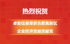 热烈祝贺!华体会信息荣获合肥高新区企业经济效益贡献奖